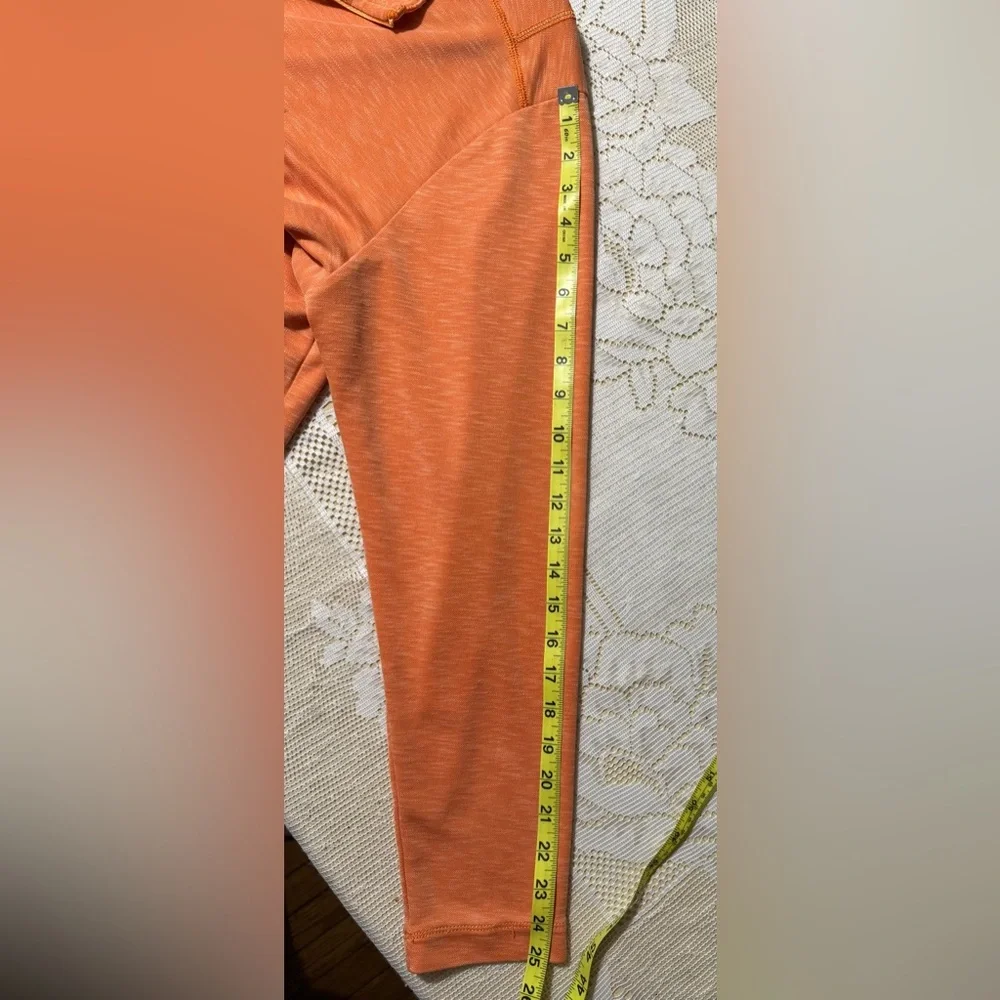 Tommy Bahama Men's Heather Orange Quarter-Zip Pullover